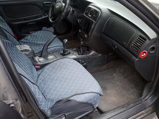 2007 Hyundai Sonata ТагАЗ IV (EF) Рестайлинг, чёрный, 560000 рублей, вид 4