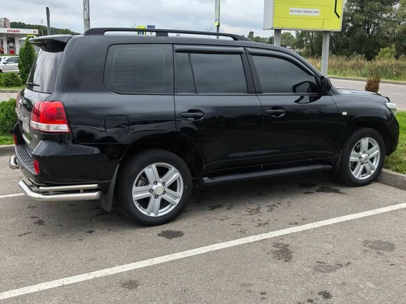 2010 Toyota Land Cruiser 200 Series, чёрный, 2800000 рублей - вид 2