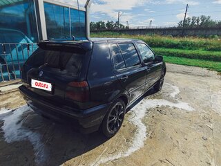 1996 Volkswagen Golf III, чёрный, 130000 рублей, вид 4