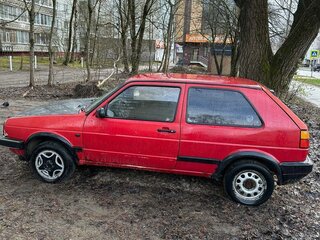 1987 Volkswagen Golf II, красный, 100000 рублей, вид 3