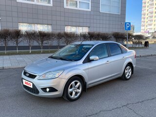 2008 Ford Focus II Рестайлинг, серебристый, 575000 рублей, вид 1