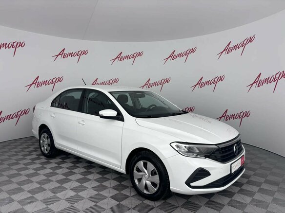 2021 Volkswagen Polo VI, белый - вид 6