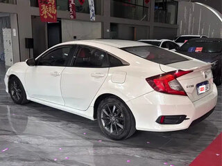 2019 Honda Civic X Рестайлинг, белый, 1102000 рублей, вид 5