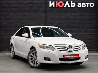 2010 Toyota Camry VI (XV40) Рестайлинг, белый, 820000 рублей, вид 3