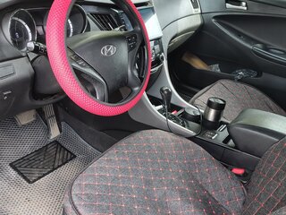 2011 Hyundai Sonata VI (YF), серый, 800000 рублей, вид 4
