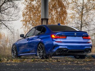 2019 BMW 3 серии M340i xDrive VII (G2x), синий, 4990000 рублей, вид 5