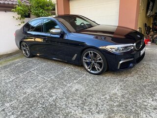 2019 BMW 5 серии M550d xDrive VII (G30/G31/G38), чёрный, 4500000 рублей, вид 5