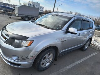2008 Mitsubishi Outlander II, серебристый, 920000 рублей, вид 4