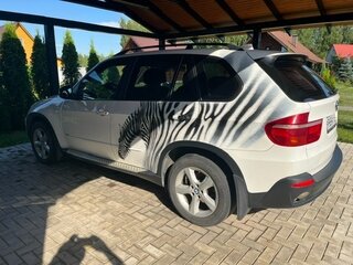 2008 BMW X5 30d II (E70), белый, 2500000 рублей, вид 4