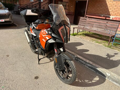 2018 KTM 1290 Super Adventure S, оранжевый, 1050000 рублей, вид 2