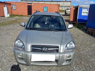 2008 Hyundai Tucson I, серебристый, 800000 рублей, вид 1