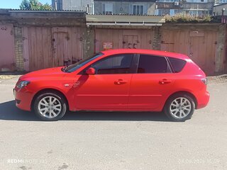 2007 Mazda 3 I (BK) Рестайлинг, красный, 450000 рублей, вид 4