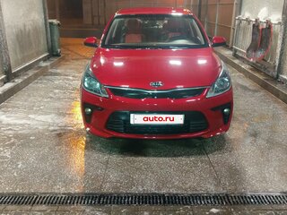 2017 Kia Rio IV, красный, 1250000 рублей, вид 2
