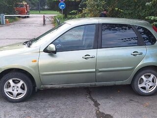 2013 Lada (ВАЗ) Kalina II, зелёный, 500000 рублей, вид 3