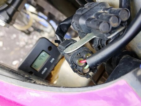 2021 Yamaha YZ250F, фиолетовый, 460000 рублей, вид 5