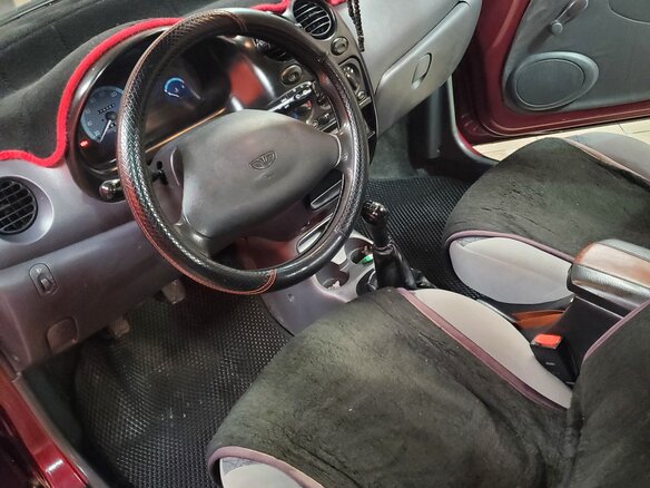 2008 Daewoo Matiz I Рестайлинг, пурпурный, 175000 рублей - вид 5