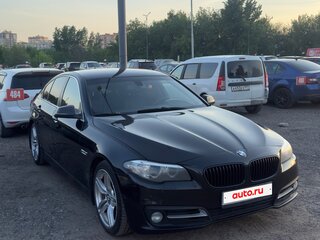 2014 BMW 5 серии 520d VI (F10/F11/F07) Рестайлинг, чёрный, 1669000 рублей, вид 1