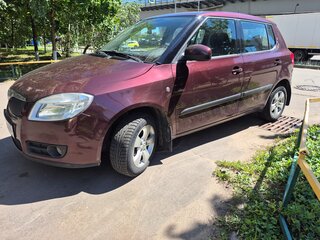 2009 Skoda Fabia II, пурпурный, 620000 рублей, вид 1