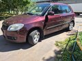 2009 Skoda Fabia II, пурпурный, 620000 рублей