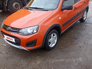 2018 Lada (ВАЗ) Kalina Cross II, оранжевый, 650000 рублей, вид 1
