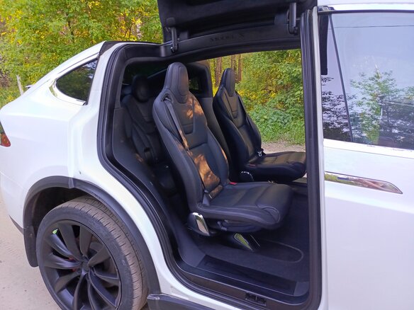 2016 Tesla Model X 90D I, белый, 3600000 рублей - вид 13