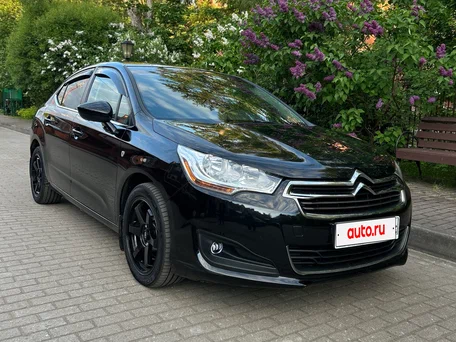 2013 Citroen C4 II, чёрный, 880000 рублей, вид 4