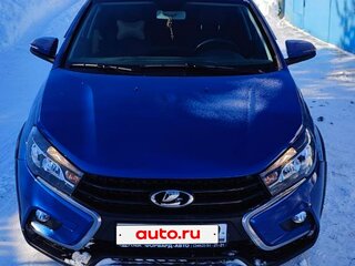 2022 Lada (ВАЗ) Vesta SW Cross I, синий, 1600000 рублей, вид 4