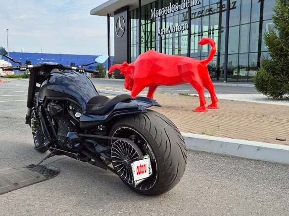 2013 Harley-Davidson Night Rod, синий, 4500000 рублей - вид 3