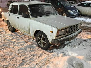 2007 Lada (ВАЗ) 2107, белый, 120000 рублей, вид 2
