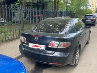 2007 Mazda 6 I (GG) Рестайлинг, чёрный, 270000 рублей, вид 3