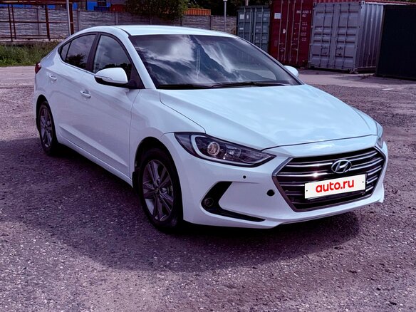 2016 Hyundai Elantra VI (AD), белый - вид 14
