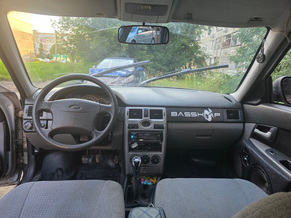 2009 Lada (ВАЗ) Priora I, серый, 265000 рублей - вид 6