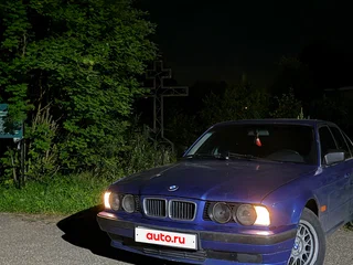 1991 BMW 5 серии 520i III (E34), синий, 200000 рублей, вид 2