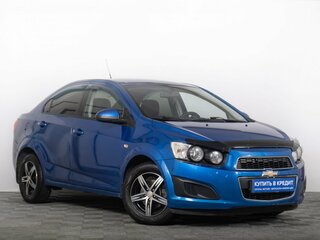 2012 Chevrolet Aveo II, синий, 895000 рублей, вид 1