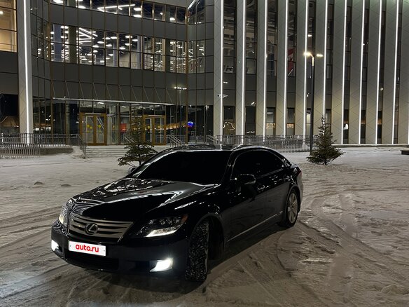 2010 Lexus LS Long 600h L IV Рестайлинг, чёрный, 2250000 рублей - вид 14
