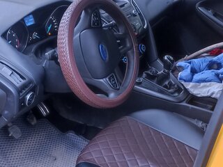 2016 Ford Focus III Рестайлинг, жёлтый, 469000 рублей, вид 5