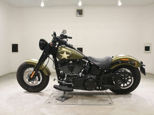 2017 Harley-Davidson Softail Slim, зелёный, 1315000 рублей