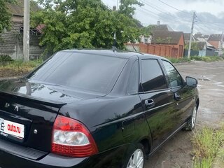 2013 Lada (ВАЗ) Priora I Рестайлинг, чёрный, 425000 рублей, вид 3