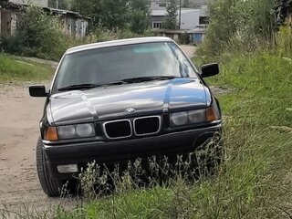 1999 BMW 3 серии Compact 316i III (E36), чёрный, 350000 рублей, вид 1