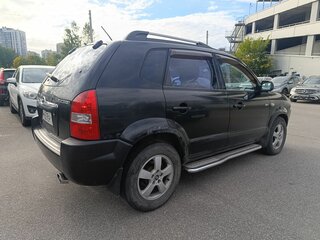 2006 Hyundai Tucson I, чёрный, 499000 рублей, вид 4