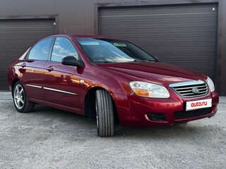 2008 Kia Cerato I Рестайлинг, красный, 670000 рублей, вид 2