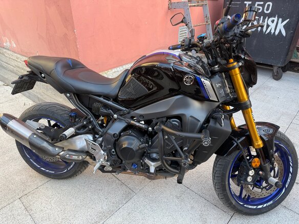 2021 Yamaha MT-09 (FZ-09), синий, 1200000 рублей - вид 7