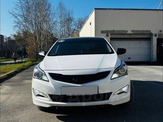 2014 Hyundai Solaris I Рестайлинг, белый, 750000 рублей, вид 1