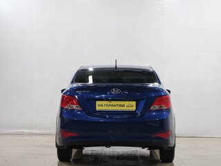 2016 Hyundai Solaris I Рестайлинг, синий, 699000 рублей, вид 5
