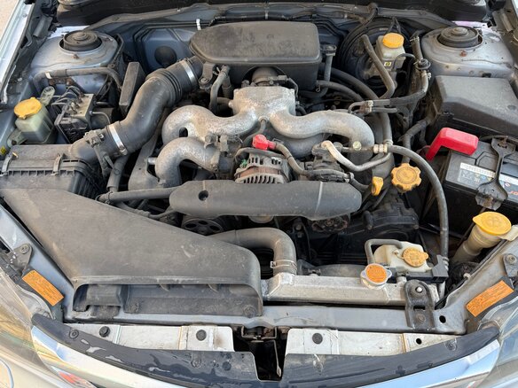 2008 Subaru Impreza III, серебристый, 900000 рублей - вид 6
