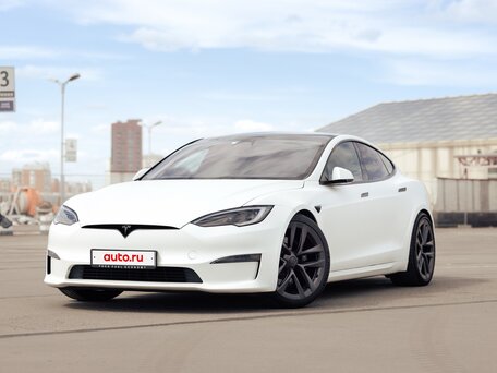 2023 Tesla Model S Long Range I Рестайлинг 2, белый, 7400000 рублей, вид 1