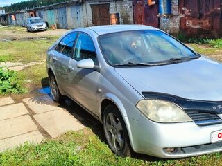 2002 Nissan Primera III (P12), серебристый, 379000 рублей, вид 3