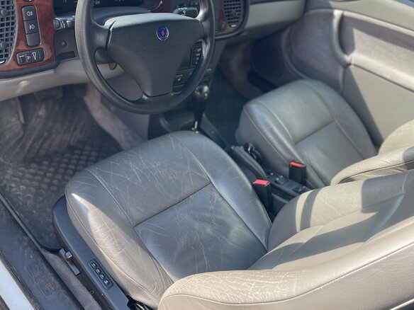 1996 Saab 900 II, белый, 1000000 рублей - вид 11