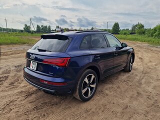 2021 Audi Q5 45 TFSI II (FY) Рестайлинг, синий, 4220000 рублей, вид 3
