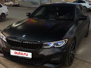 2019 BMW 3 серии 320d xDrive VII (G2x), чёрный, 3500000 рублей, вид 2